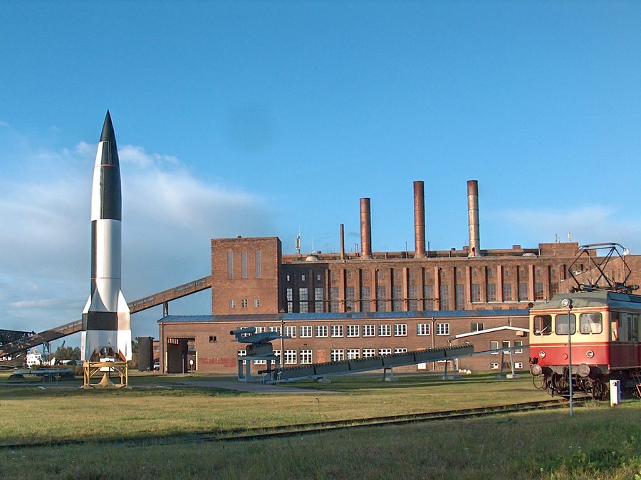 A4 Rakete im Freigelände im Historisch-Technisches Museum Peenemünde